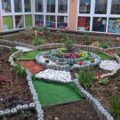 patio ścieżka Bosych Stópek